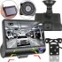 Car DVR DVR T655 HDR LCD 4" Full Hd 3 Cameras, Car DVR with Self-powered Rear View Camera and Shock Sensor