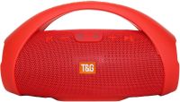 Large Wireless Music Speaker T&G Booms Box Big Red with Handle Portable Bluetooth Speaker Boombox Style USB AUX for Android IOS