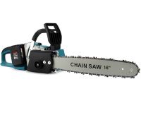 Акумуляторна ланцюгова пила Makita DUC355Z 36V 5Ah 18" дюймів Шина 46 см, Бездротова пила Макіта з 2 акумуляторами для обрізки гілок дерев