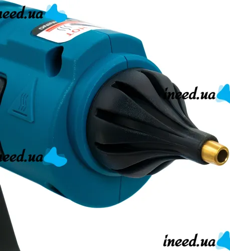 Акумуляторний клейовий пістолет PROFI-TEC PGG1120V 20V бездротовий термопістолет для гарячого силіконового клею 11 мм на 2 акумулятори Синій
