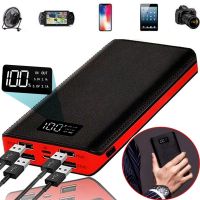 External Portable Power Bank UKC M9 50000 mAh 2.1A Black with LCD display, povobank, portable charger 50000mah