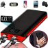 Зовнішній портативний акумулятор Power Bank UKC M9 50000 mAh 2.1A Black c LCD дисплеєм, повербанк, портативний зарядний 50000mah