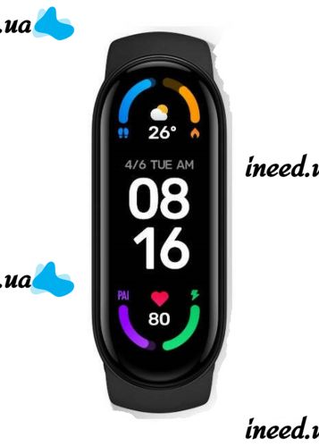 Fitness Bracelet Smart Band M6 black Xiaomi Mi Band 6 Hey Plus Color M6 Pedometer, Blood Pressure and Pulse Measurement black, smart watch, smart watch