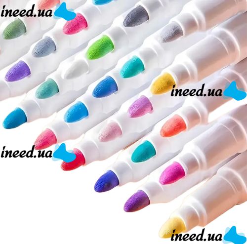 Професійний набір скетч маркерів Creative Acrylic Marker 36 шт для малювання у відрі, акрилові маркери фломастери лінери AND635 - 36 кольорів