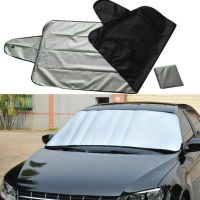 Двостороння накидка чохол на лобове скло автомобіля Winter Windshield Cover 150х70 см від снігу, сонця і льоду, автомобільний чохол від замерзання