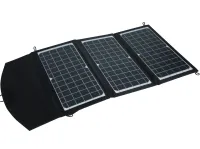 Складна портативна сонячна панель GD-ZD1845 45W 17.8 V на 3 секції з USB для зарядки телефону, Водонепроникна гнучка батарея 45Вт для кемпінгу
