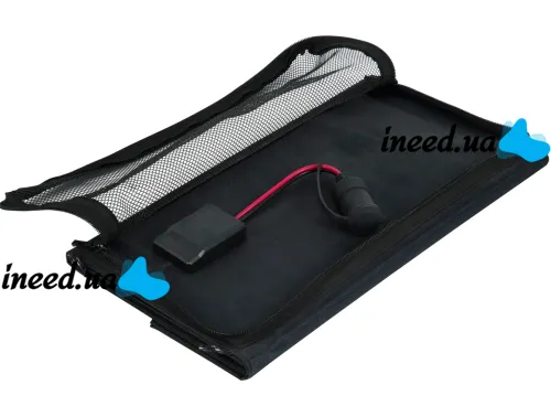 Складна портативна сонячна панель GD-ZD1845 45W 17.8 V на 3 секції з USB для зарядки телефону, Водонепроникна гнучка батарея 45Вт для кемпінгу