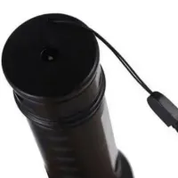 Ручний акумуляторний ліхтарик X-Balog BL YW-037 3W з гнучкою LED лампою і сонячною панеллю Туристичний ліхтар Power Bank Yawang для кемпінгу Чорний
