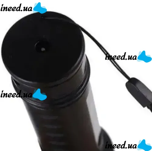 Ручний акумуляторний ліхтарик X-Balog BL YW-037 3W з гнучкою LED лампою і сонячною панеллю Туристичний ліхтар Power Bank Yawang для кемпінгу Чорний