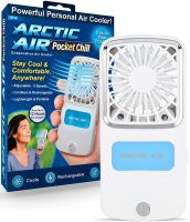 Портативный ручной мини вентилятор Artic Air Pocket Chill настольный кондиционер с увлажнителем, охладителем воздуха и LED подсветкой 30W USB
