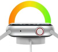 Smart Wrist Smart Watch F21 White Voice Call, Bluetooth Fitness and Health Functions with Wireless Charging IOS Android White