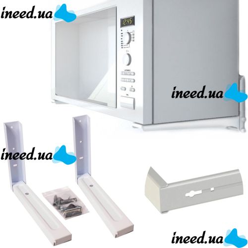 Wall mount for microwave oven ST-V600 PRC on the wall, universal holder for a microwave oven, shelf mount for a microwave oven