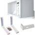 Wall mount for microwave oven ST-V600 PRC on the wall, universal holder for a microwave oven, shelf mount for a microwave oven