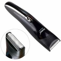 Rechargeable electric shaver, clipper, Kemei KM-600 trimmer for cutting hair, beard, nose and ears, 11 in 1 body kit with attachments, razor trimmer