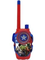 Дитячий набір з 2 рацій Месники Walkie Talkie Avengers 1568-1 на батарейках до 3м, Дитячі рації 2 шт Супергерої для зв'язку зі звуковими ефектами