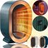 Настольный керамический обогреватель тепловентилятор Indoor Heater XH-1201 1200W, Напольный электрический тепловентилятор PTC 2 режима от сети 220В