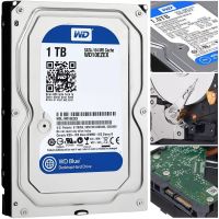 Internal Hard Drive for Computer Western Digital Blue 1TB WD10EZEX SATA 3.5” 64MB Cache Hard Drive, Drive