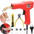 Electric soldering iron stapler Plastic Welding Gun H50 for plastic with staples of various types, A gun for soldering plastic and bumpers from a 220V network