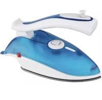 RAF R.1259B 800W folding hand iron with temperature regulator and water tank, RAF R.1259B 800W folding hand iron with ceramic soleplate steamer, RAF ceramic soleplate steam iron