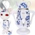 Electric samovar 2 in 1 RAF R.7118W for 3.5 liters with ceramic teapot 0.6 liters Electric samovar RAF for making tea from the mains White