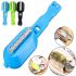 Fish Scales Wiper Cleaning Knife, Manual Fish Cleaning with Container, Manual Fish Cleaning Device with Gutting Knife