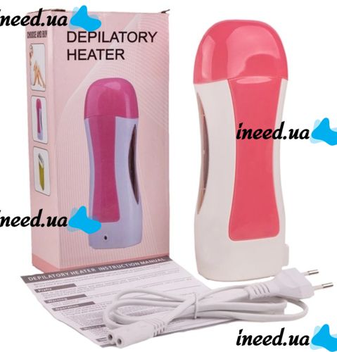 Касетний одинарний воскоплав Depilatory Heater 40W нагрівач для гарячого воску, Однокасетний воскоплав для воскової депіляції і шугаринга