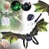 Children's Movable Dinosaur Wings Dinosaur Wings 2 Electric Carnival Wings on Straps with Illuminated Music and Fluttering Effect 85 cm