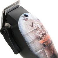 Аккумуляторная машинка для стрижки волос VGR V-690 мужская профессиональная машинка для окантовки бороды и усов с функцией триммера и 4 насадками USB 