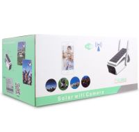 Уличная автономная WI-FI камера видеонаблюдения Solar ABQ-Q1 Full HD с солнечной батареей, Беспроводная IP видеокамера для наружного наблюдения