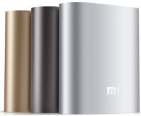 Портативное зарядное устройство Xiaomi MI Power Bank 10400 mAh внешний аккумулятор для телефона IOS Android, универсальный повербанк 2.1А USB