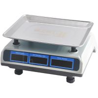 Electronic trading scales up to 40 kg F1976 14191-4066F 33*35 cm desktop scales for trading with price counter and calculator, rechargeable for 40 kg