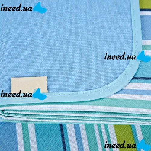 Килимок сумка для пікніка NJ-528 150х150 см складна водонепроникна підстилка покривало, туристичне пляжне ковдру, непромокальний плед