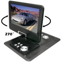 Opera OP-1580 20" inch Digital Car DVD Player, Portable Rotary T2 TV Player Opera Book with Joystick and Remote Control NS-1580