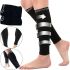Supportive Compression Leggings Copper Fit Calf Compression Sleeves, Tight-fitting Knee Socks with Calf Fixation, Ankle Support Bandage Black