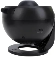 Проектор звездного неба Galaxy Projector 360° Akenori PG-2000 светодиодный ночник с таймером, домашний планетарий 13 космических картриджей Черный