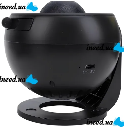 Проектор звездного неба Galaxy Projector 360° Akenori PG-2000 светодиодный ночник с таймером, домашний планетарий 13 космических картриджей Черный