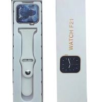 Smart Wrist Smart Watch F21 White Voice Call, Bluetooth Fitness and Health Functions with Wireless Charging IOS Android White
