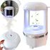 Anti-gravity Humidifier Drop Humdifier AND199 450 ml , Ultrasonic Drip USB Aroma Diffuser with Water Drops Rain with Backlight