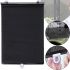 Sunscreen Roller Blind Visor RolerProtect 40x125 cm on Wheels for Bedroom and Car, Car Blinds Roller Blinds on Windows Black