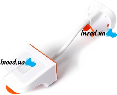 Настінний тримач для фена і душа Hair Dryer Holder Hands Free підвісне обертові кріплення органайзер з підставкою для ванних приладдя
