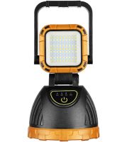 Аккумуляторный ручной LED фонарик лампа Solar Hi Sheen HS-8033 с солнечной панелью и ручкой 81COB, Переносной светодиодный фонарь Power Bank от USB