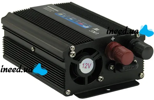 Автомобільний інвертор UKC AC/DC 12V-220V 500W, авто перетворювач струму 12В 220В 500Вт (12V 220V)