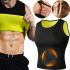 Коригуюча майка сауна Hot Shapers для схуднення унісекс високий виріз неопренова стягуюча майка-сауна Хот Шейперс, жиросжигатель для живота