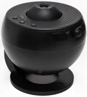 Проектор звездного неба Galaxy Projector 360° Akenori PG-2000 светодиодный ночник с таймером, домашний планетарий 13 космических картриджей Черный