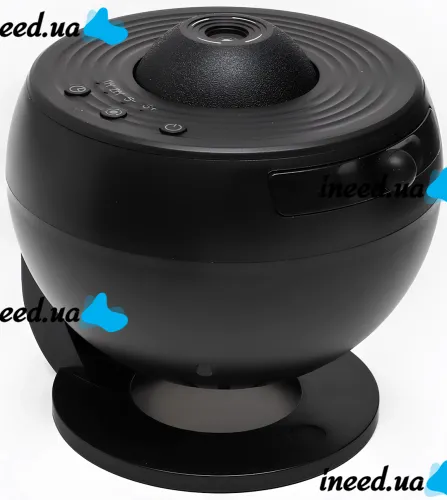 Проектор звездного неба Galaxy Projector 360° Akenori PG-2000 светодиодный ночник с таймером, домашний планетарий 13 космических картриджей Черный