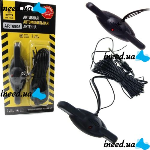 TY-006 Car Windshield Antenna for Cars, Active Antenna for VHF TVFM Radio with Triad-006 Car Antenna Amplifier