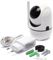 Поворотная IP-камера Smart Camera Y13G 2.0 Мп беспроводная Wi-Fi камера видеонаблюдения с распознаванием лиц и записью видео на карту microSD TF