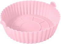 Silicone baking dish Food Grade Silica 880-2 universal round mold with handles 16 cm tray for frying and baking in a deep fryer