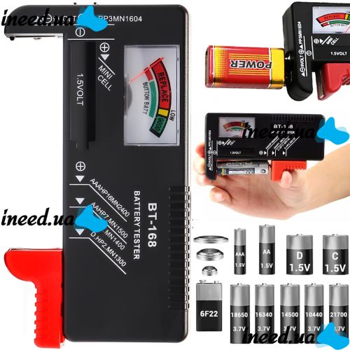 Voltronic BT-168 Battery Charge Tester is a universal portable battery meter, battery Capacity and Aneng battery 