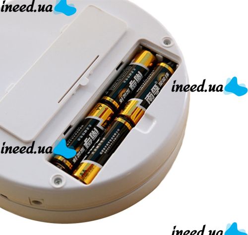 Настільне кругле косметичне дзеркало з LED-підсвічуванням My Fold Away для макіяжу, складане збільшувальне дзеркало 10x-трансформер з органайзером